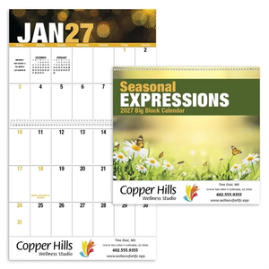 Photo of Good Value™ Seasonal Expressions Big Block Calendar
