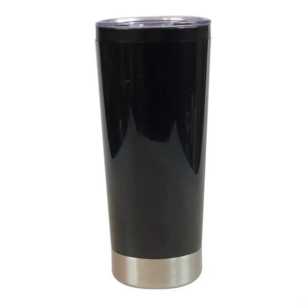 Black/Silver color option for Good Value™ Iconic Tumbler   20 Oz.