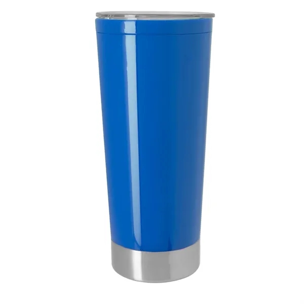 Blue/Silver color option for Good Value™ Iconic Tumbler   20 Oz.