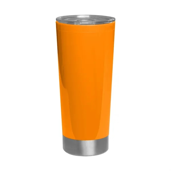 Orange/Silver color option for Good Value™ Iconic Tumbler   20 Oz.