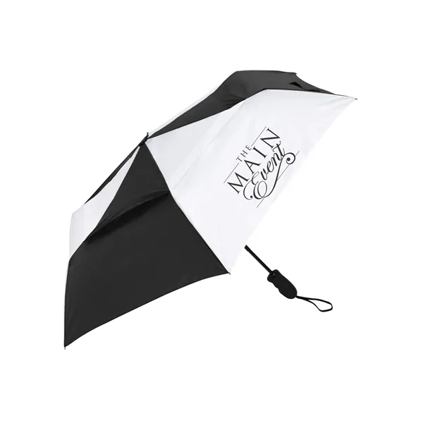 Black/White color option for Shed Rain™ Windjammer® 43" Vented Auto Open/Close Compact...