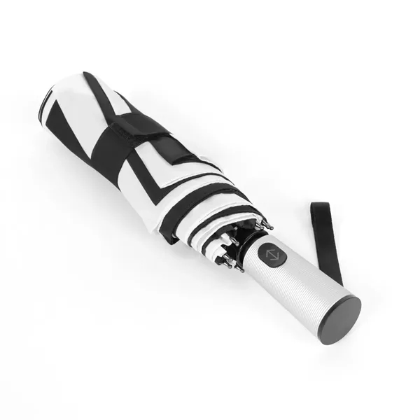 Black/White color option for Shed Rain™ Windjammer® 54" Vented Auto Open/Close Jumbo C...