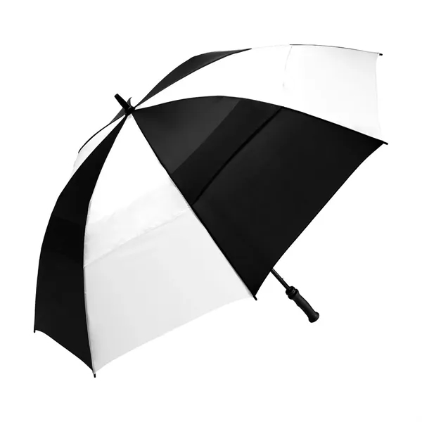Black/White color option for Shed Rain™ Windjammer® 62" Vented Manual Golf Umbrella