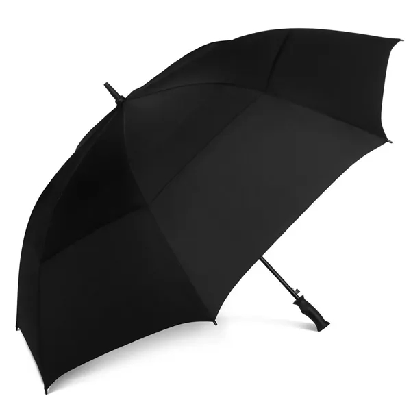 Black color option for Shed Rain™ Windjammer® 62" Vented Auto Open Golf Umbrella