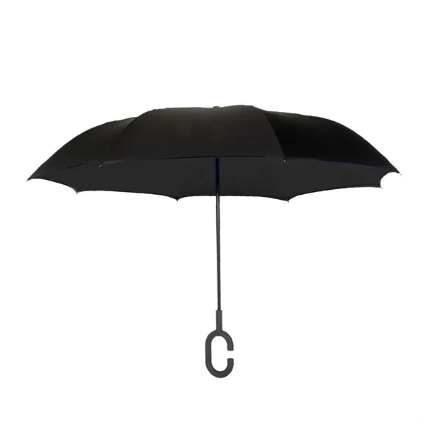 Black color option for Shed Rain™ Unbelieva Brella® 48" Reverse Close Manual Stic...