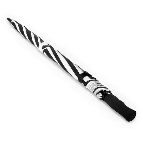 Black/White color option for Shed Rain™ Windjammer® 58" Vented Auto Open Golf Umbrella