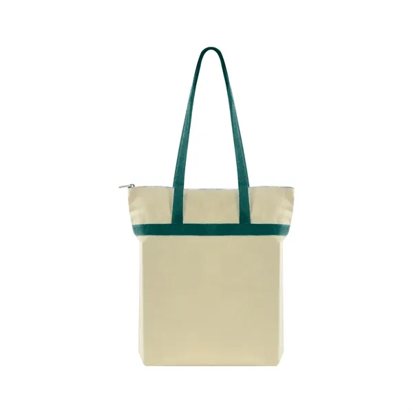 Hunter Green color option for Made To Order Zippered Tote
