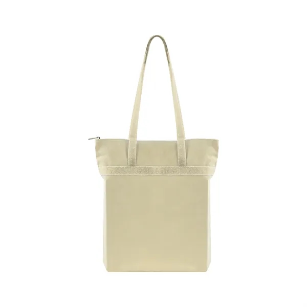Natural color option for Made To Order Zippered Tote