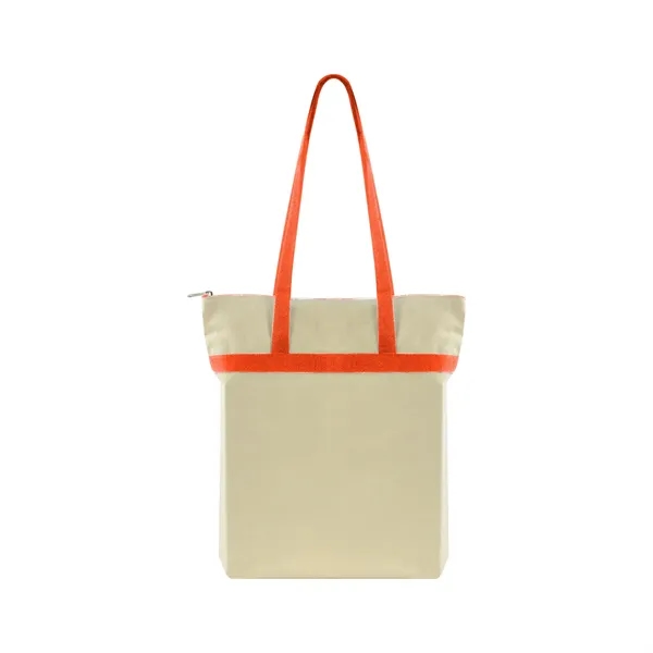 Orange color option for Made To Order Zippered Tote