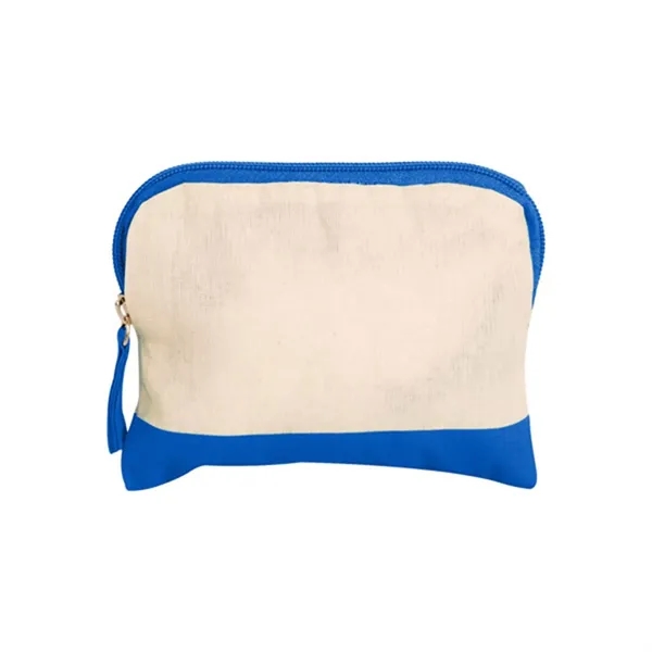 Royal color option for Good Value™ Cotton Colored Accent Accessory Bag
