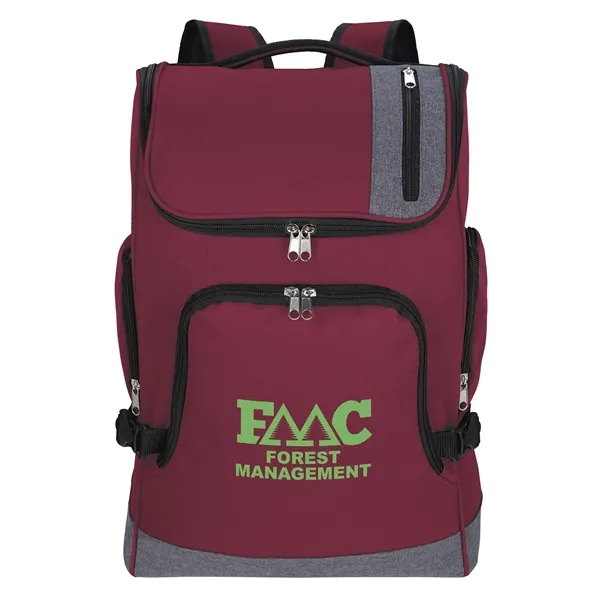 Burgundy color option for Edgewood Computer Backpack