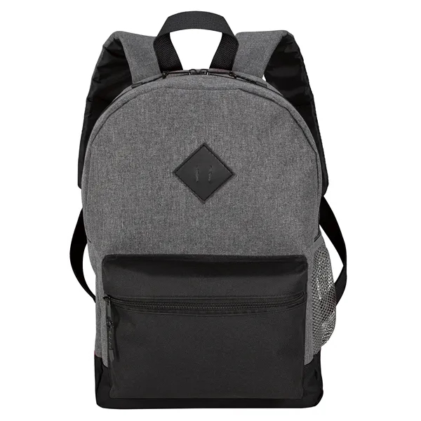 Black / Black color option for Good Value™ Felix Two Tone Computer Backpack