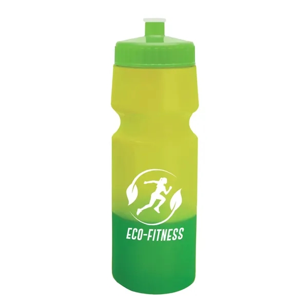Yellow/Green color option for Garyline® Color Changing Bike Bottle   24 Oz.