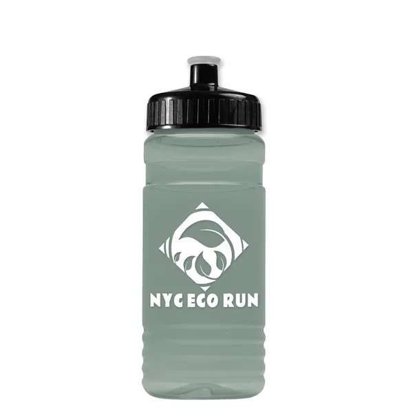 Glacier Blue color option for Garyline® Rpet Bottle With Push Pull Lid   20 Oz.