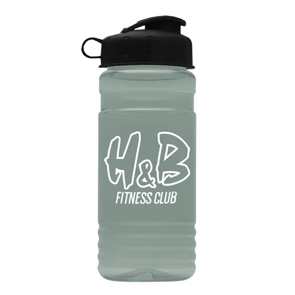 Glacier Blue color option for Garyline® Rpet Bottle With Flip Lid   20 Oz.