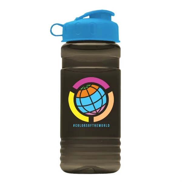Smoke color option for Garyline® Rpet Bottle With Flip Lid   20 Oz.