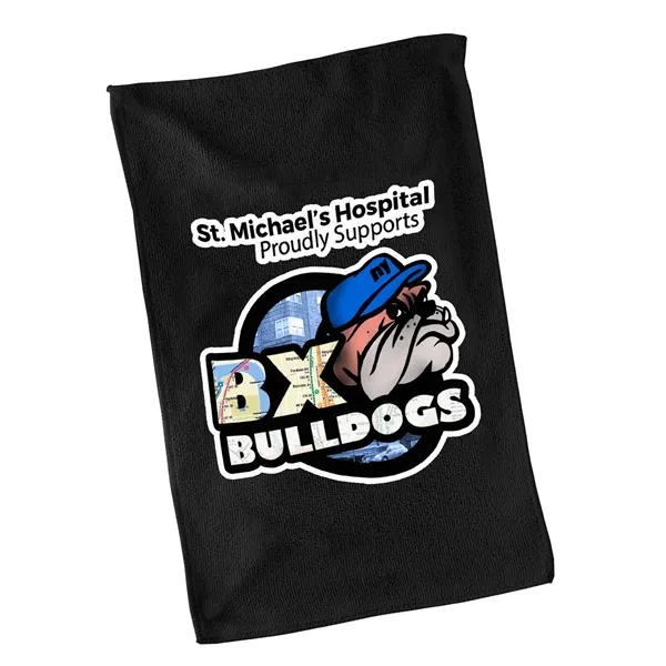 Black color option for Garyline® Microfiber Rally Towel