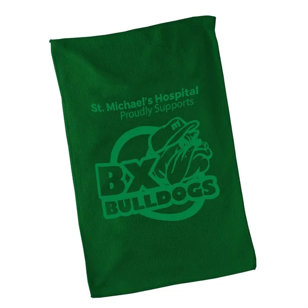 Green color option for Garyline® Microfiber Rally Towel