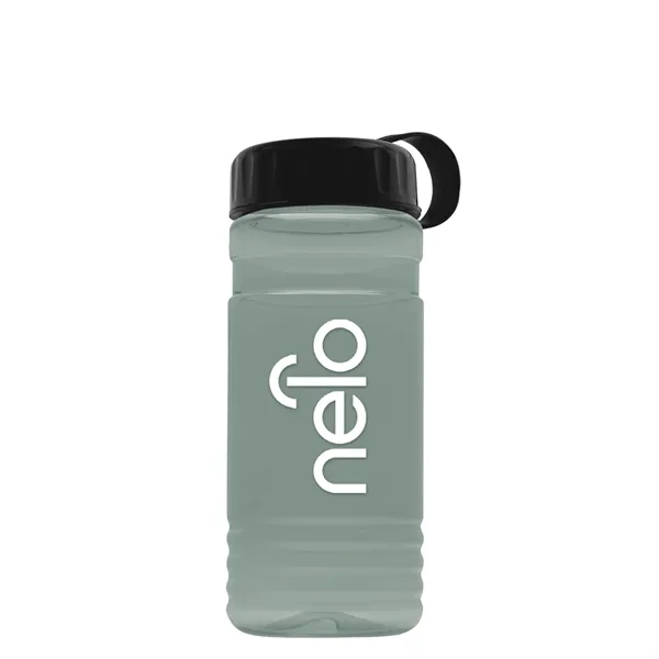 Glacier Blue color option for Garyline® Rpet Bottle With Tethered Lid   20 Oz.