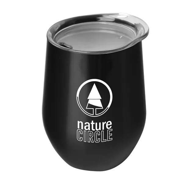 Black color option for Garyline® Vino Stainless Steel Wine Tumbler   10 Oz.