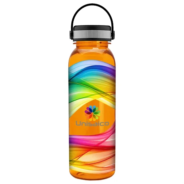 Translucent Orange color option for Garyline® Outdoorsman Tritan® Bottle With Grip Lid   24 Oz.