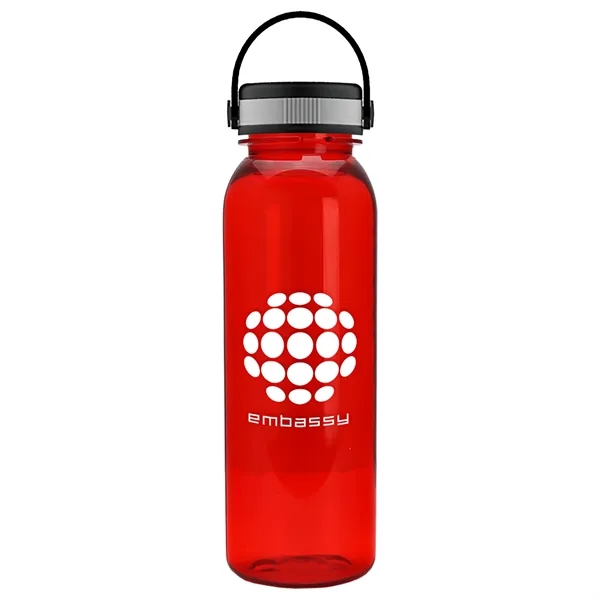 Translucent Red color option for Garyline® Outdoorsman Tritan® Bottle With Grip Lid   24 Oz.
