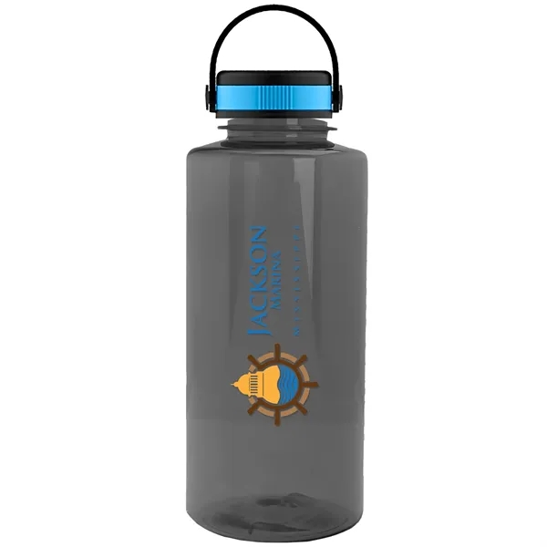 Smoke color option for Garyline® Mountaineer Tritan® Bottle With Grip Lid   36 Oz.