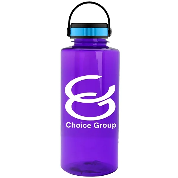 Translucent Violet color option for Garyline® Mountaineer Tritan® Bottle With Grip Lid   36 Oz.
