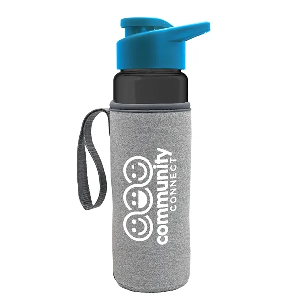 Smoke color option for Garyline® Wave Tritan® Bottle With Drink Thru Lid And Ins...