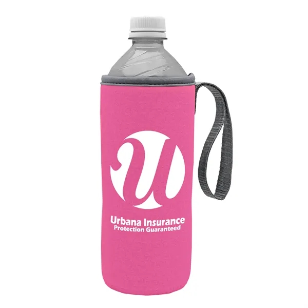 Hot Pink color option for Garyline® Insulated Water Bottle Caddy With Carry Strap