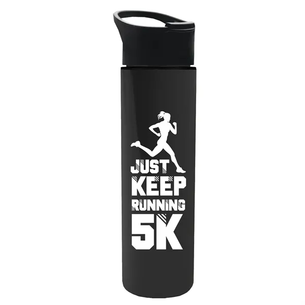 Black color option for Garyline® Chiller Double Wall Insulated Bottle With Pop U...