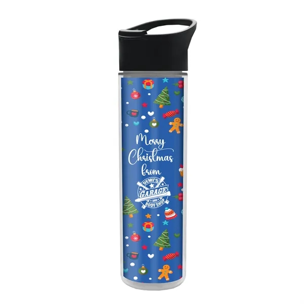 Black color option for Garyline® Chiller Insulated Bottle With Pop Up Lid And Fu...