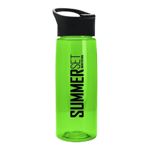 Translucent Lime color option for Garyline® Flair Tritan® Bottle With Pop Up Lid   26 Oz.