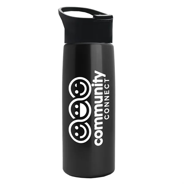 Metallic Black color option for Garyline® Flair Tritan® Metallike Bottle With Pop Up Lid ...