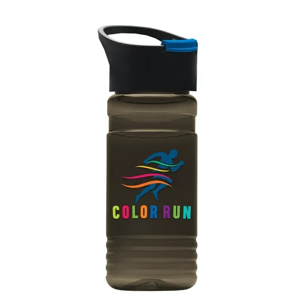 Smoke color option for Garyline® Rpet Bottle With Pop Up Lid   20 Oz.