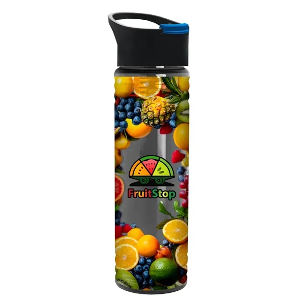 Smoke color option for Garyline® Slim Fit Bottle With Pop Up Lid   24 Oz.