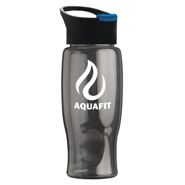 Smoke color option for Garyline® Poly+ Bottle With Pop Up Lid   27 Oz.