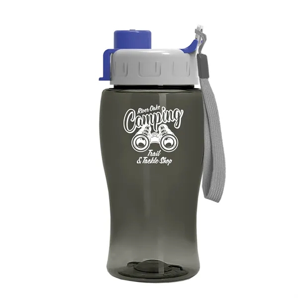 Smoke color option for Garyline® Poly+ Jr. Bottle With Quick Snap Lid   18 Oz.