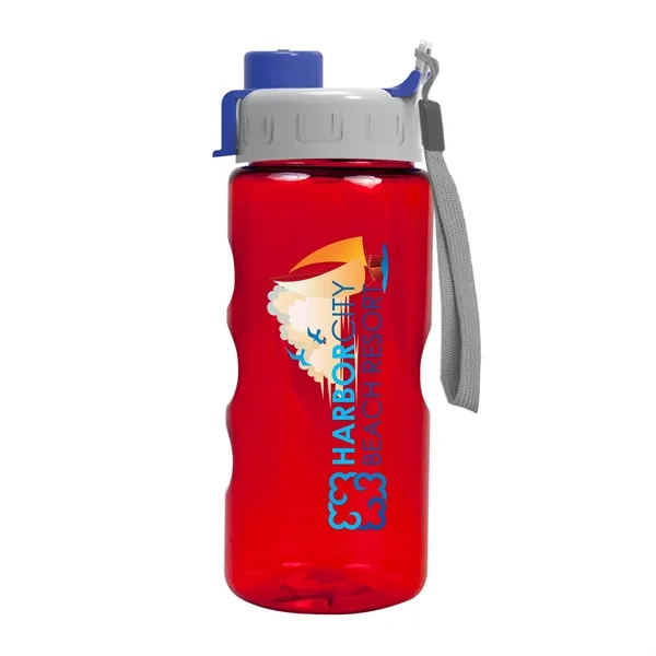 Translucent Red color option for Garyline® Mini Mountain Tritan® Bottle With Quick Snap Li...