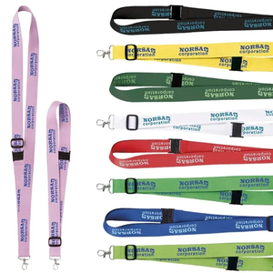 Photo of Universal Source® 1" Adjustable Polyester Lanyard