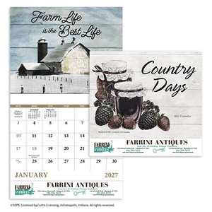 Photo of Good Value™ Country Days   Stapled Calendar
