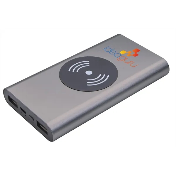 Gunmetal color option for Good Value™ Aluminum Hd Wireless Power Bank 10,000 M Ah