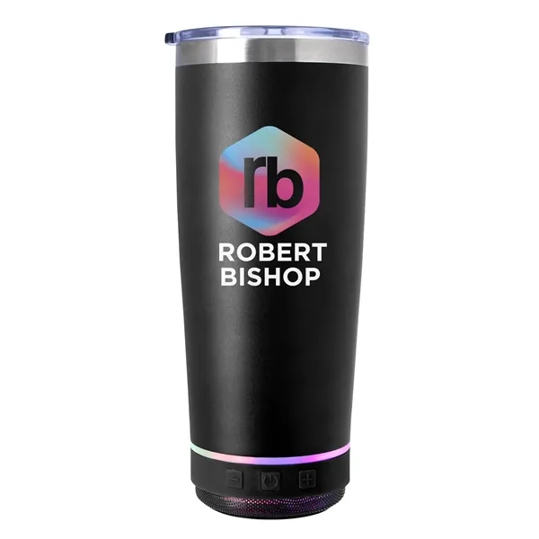 Black color option for Good Value™ Tumbler With Wireless Speaker   20 Oz.