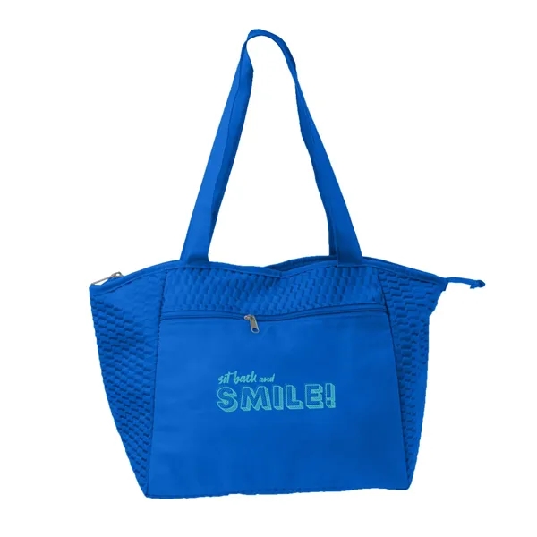 Royal color option for Good Value™ Poly Pro Lunch Wave Tote
