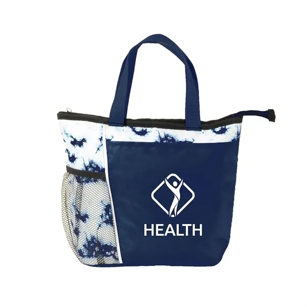 Navy color option for Tie Dye Lunch Cooler