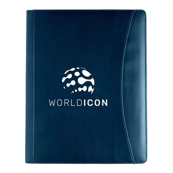 Navy color option for Good Value™ Executive Crescent Padfolio