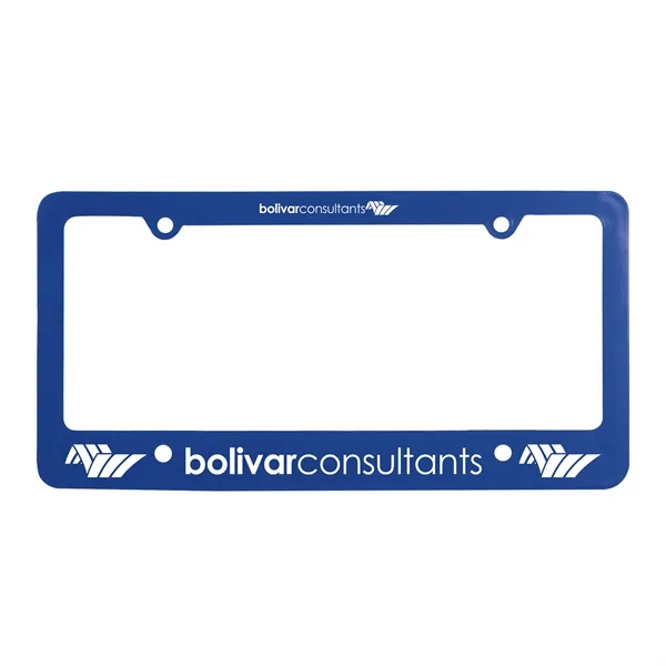 Royal Blue color option for Garyline® Classic License Plate Frame With 4 Holes