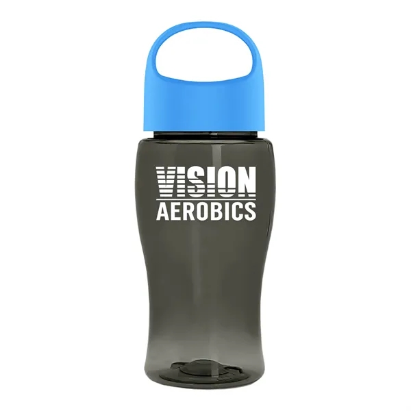Smoke color option for Garyline® Poly+ Jr. Bottle With Oval Crest Lid   18 Oz.