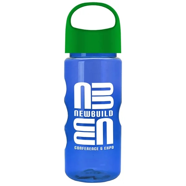 Translucent Blue color option for Garyline® Mini Mountain Tritan® Bottle With Oval Crest Li...
