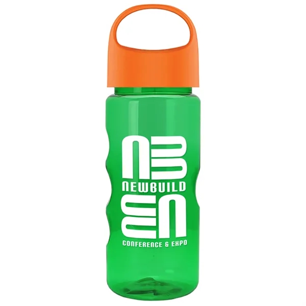 Translucent Green color option for Garyline® Mini Mountain Tritan® Bottle With Oval Crest Li...